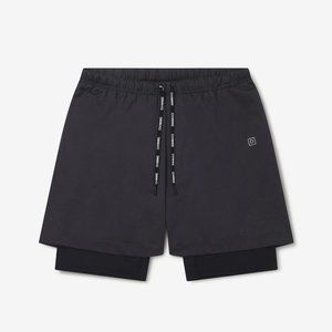 Ohmme 2 dogs yoga shorts